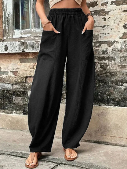 Pantalones de moda femeninos, ligeros y estilosos