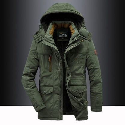 Abrigo de invierno para hombre, cálido y ligero, ideal para diario
