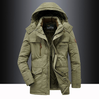 Abrigo de invierno para hombre, cálido y ligero, ideal para diario