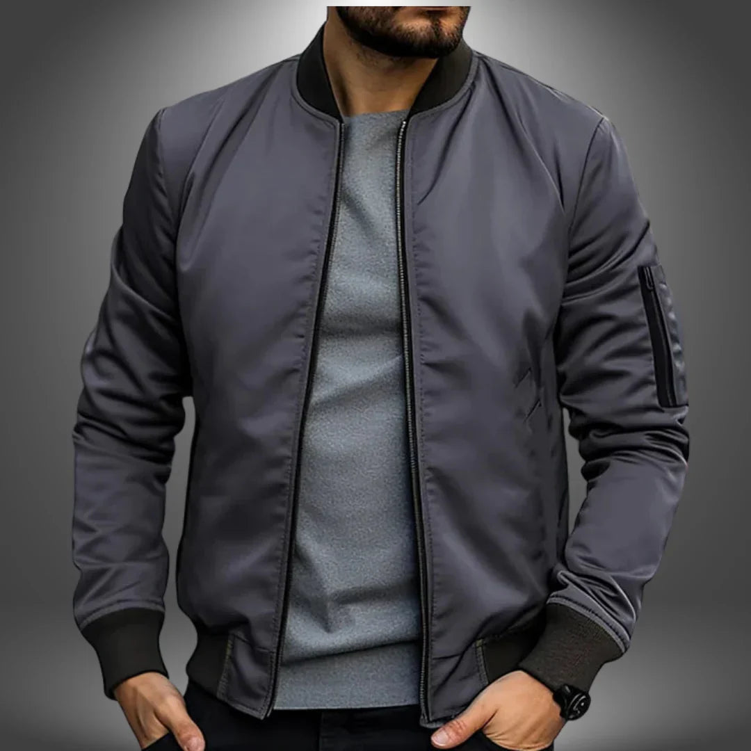 Chaqueta hombre moderna y versátil, perfecta para primavera u otoño