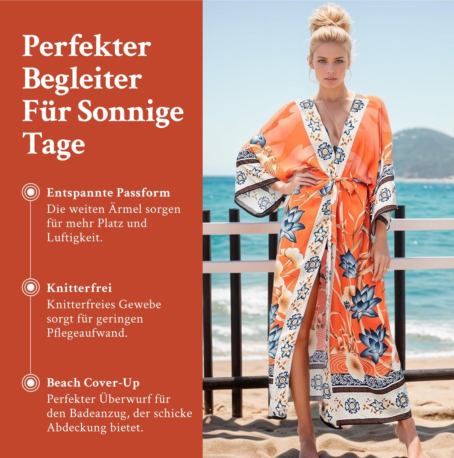 Vestido mujer floral ligero moderno casual y chic