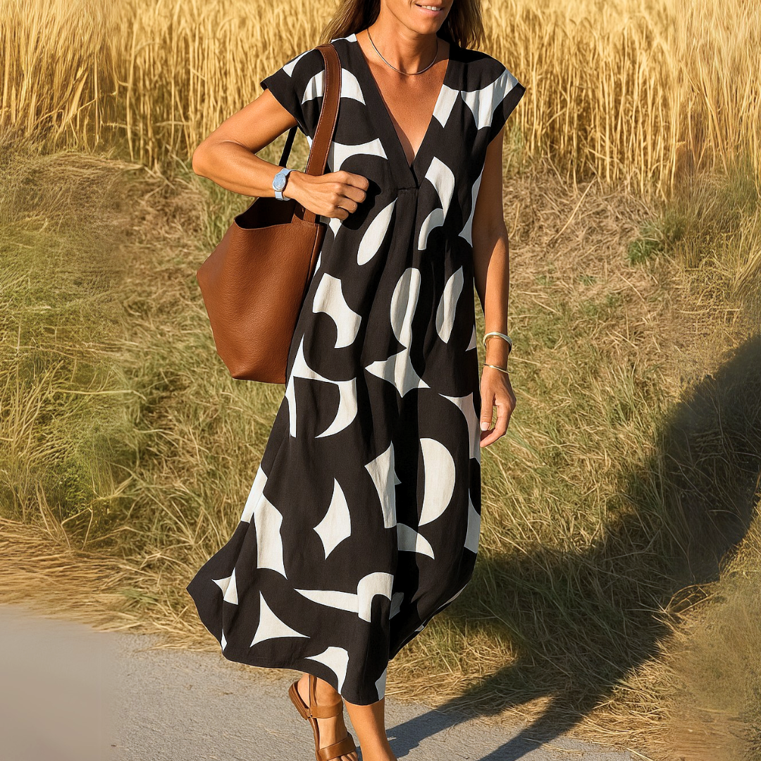 Martina | Vestido de verano ligero con encanto bohemio