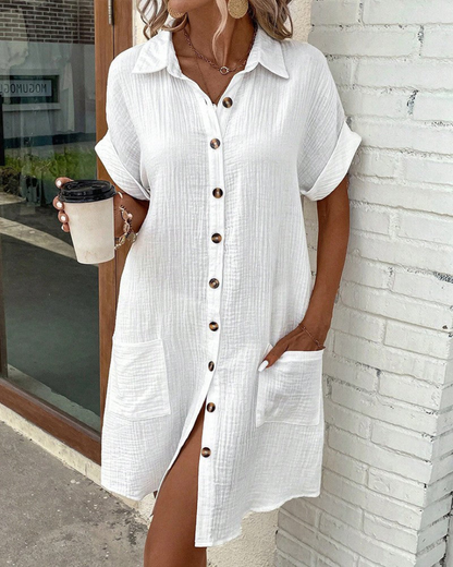Camisa-vestido femenina