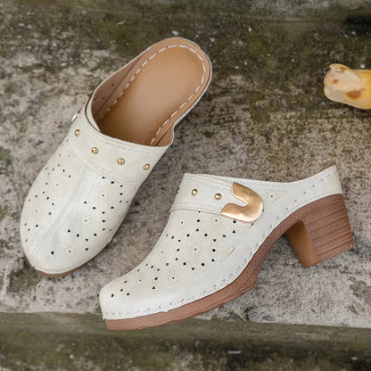 Adrine | Sandalia Capri con tacón Confort