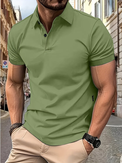 Camisa polo de hombre, elegante y ideal para ocasiones informales