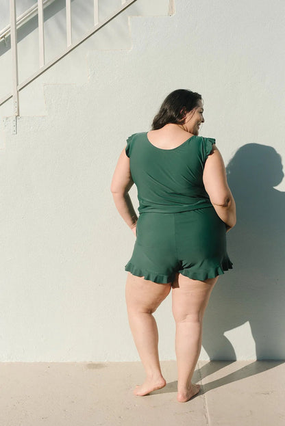 Nova | Bañador con volantes y soporte para el pecho