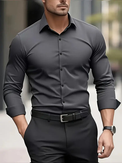 Camisa de Hombre – Perfecta para Oficina, Trabajo o Reuniones