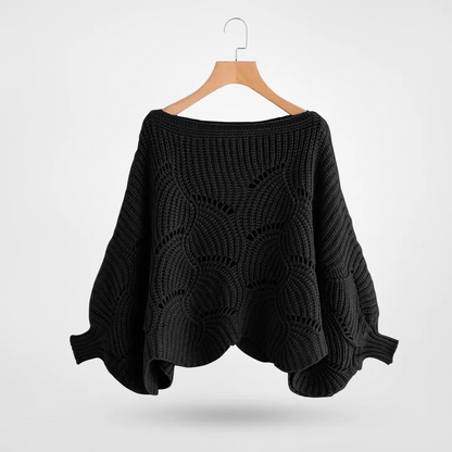 Jersey femenino cozy mangas murciélago elegante y ligero