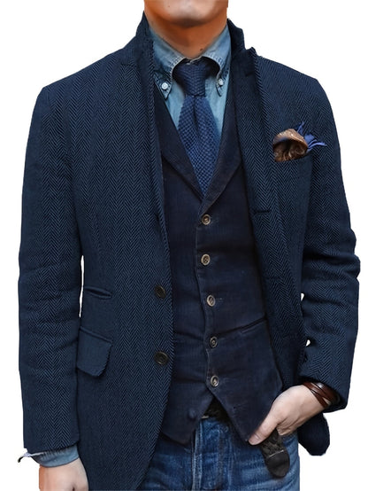 Chaqueta hombre estilo refinado, ligera y sofisticada para otoño