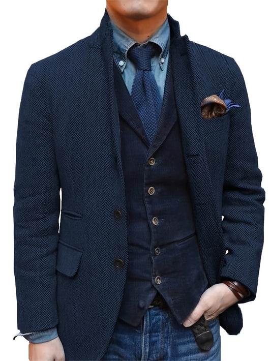 Chaqueta hombre estilo refinado, ligera y sofisticada para otoño