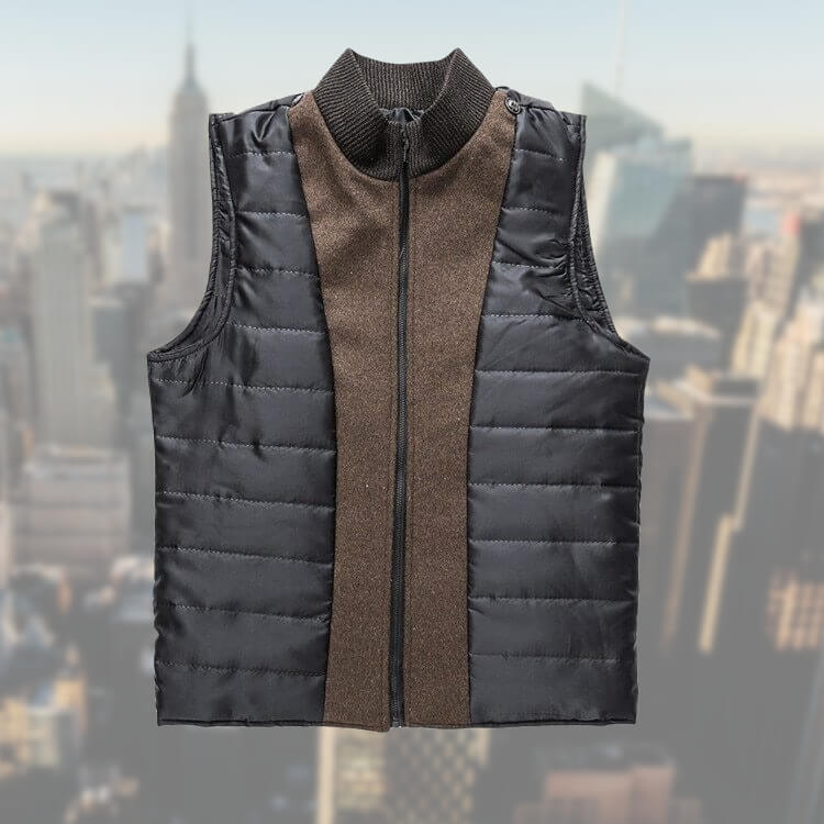 Chaqueta hombre versátil con chaleco integrado estilosa