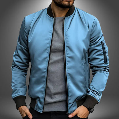Chaqueta hombre moderna y versátil, perfecta para primavera u otoño