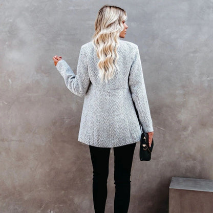 Chaqueta ligera de entretiempo, cómoda y estilosa para mujer