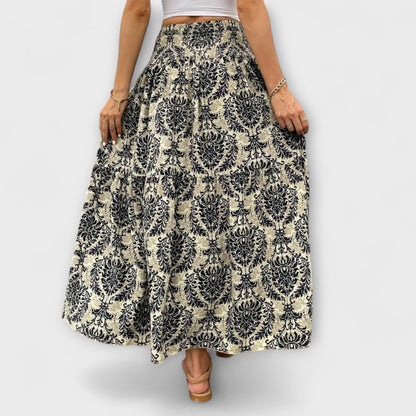 Emily | Falda fluida con estampado