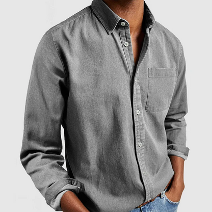 Camisa hombre moderna y versátil, ligera para primavera o verano