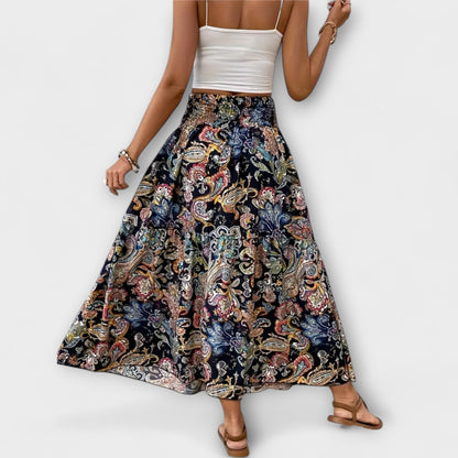 Emily | Falda fluida con estampado