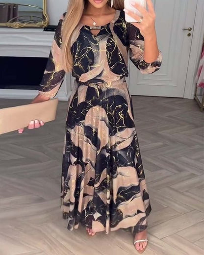 Vestido mujer estilo fluido, sofisticado y refinado para primavera