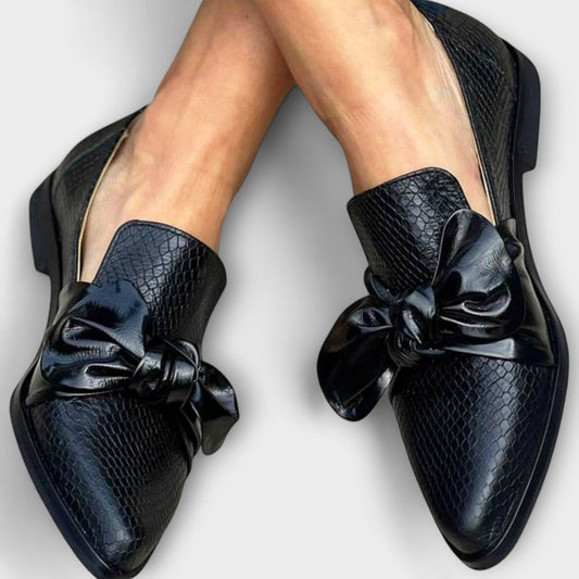 Zapatos de Mujer con Moño Decorativo – Estilo Casual
