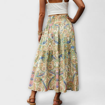 Emily | Falda fluida con estampado
