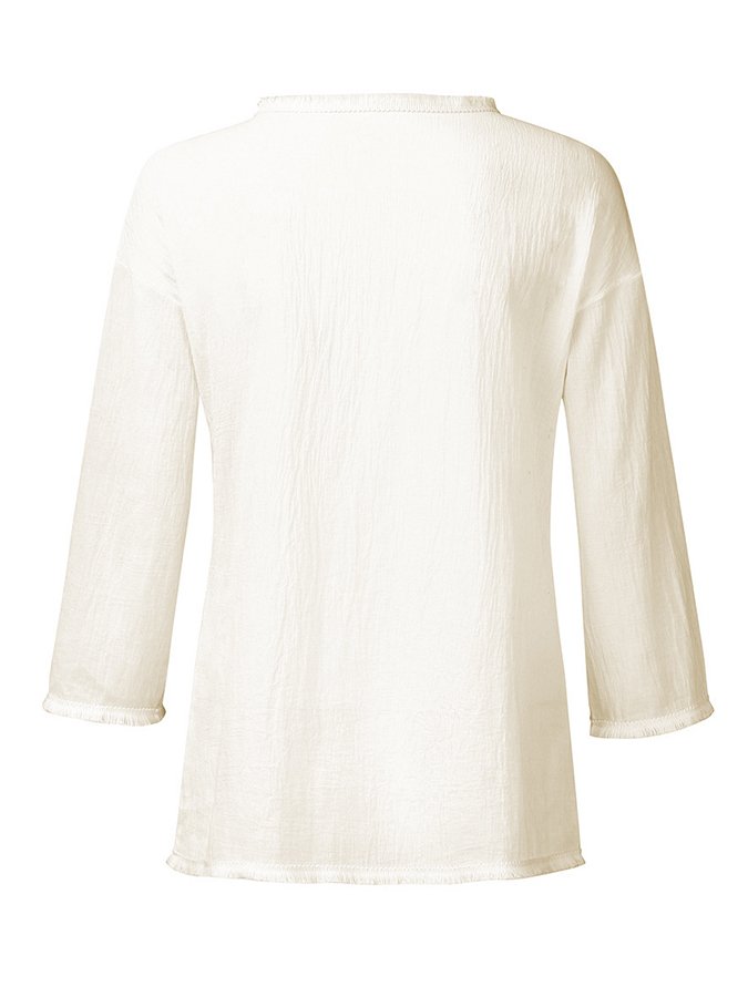 Becky | Camiseta casual de lino