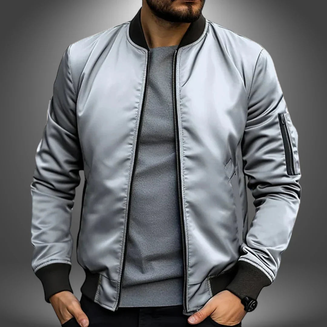Chaqueta hombre moderna y versátil, perfecta para primavera u otoño