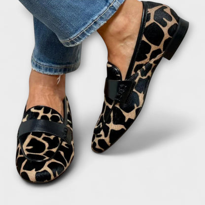 Zapatos Casual con Estilo Leopardo para Mujer