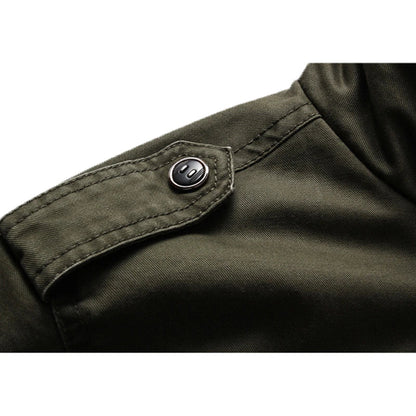 Chaqueta motera para hombre: cálida, resistente y con cremallera