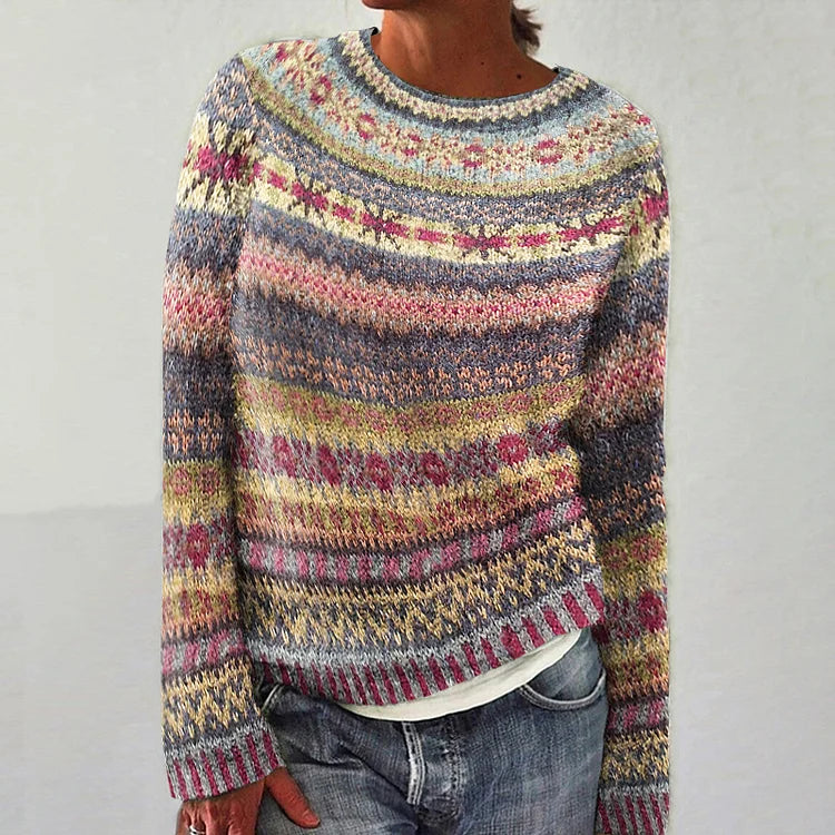 Elegante jersey de punto para mujer: suave y con estilo