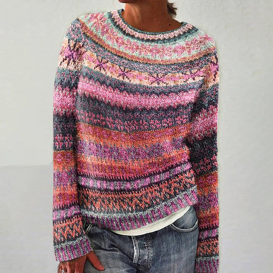 Jersey femenino cálido elegante cómodo estilo casual
