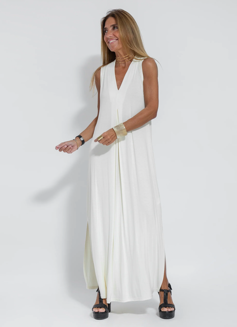 Ariane | Vestido largo de señora y chaleco
