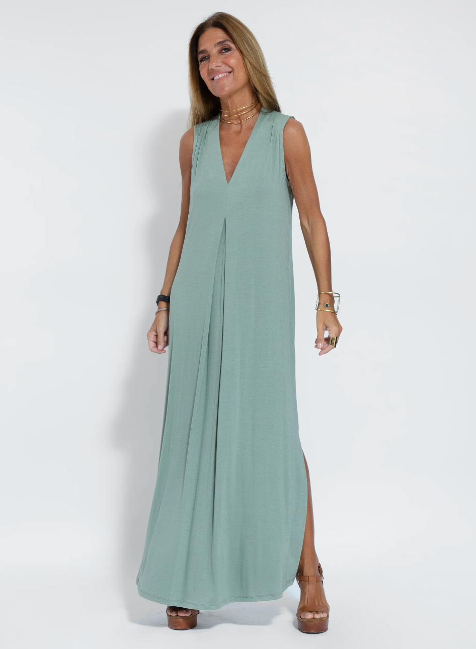 Ariane | Vestido largo de señora y chaleco