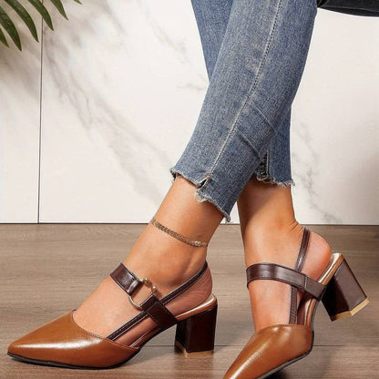 Zapatos mujer ergonómicos y chic, slingback moderno