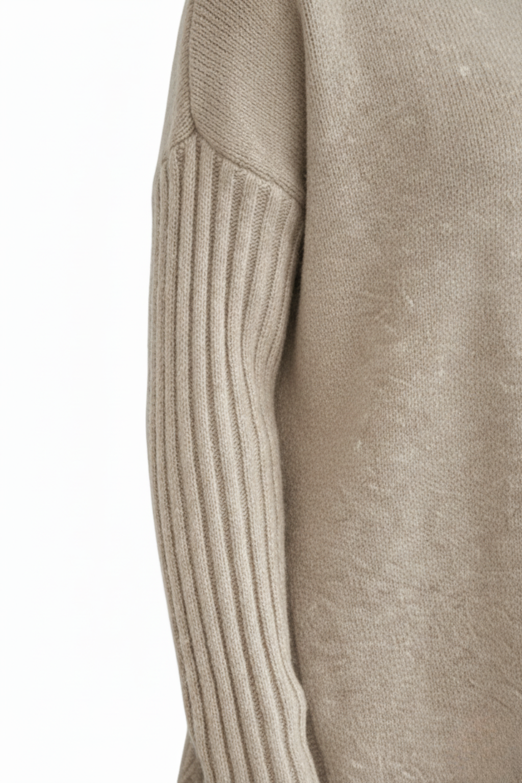 Jersey femenino cuello alto largo moderno y versátil casual