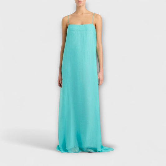 Ellen | Elegante maxi vestido con tirantes finos