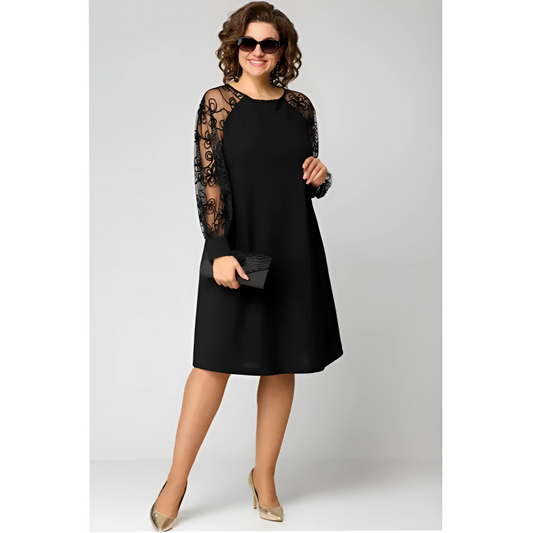 Denise | Elegante vestido de tallas grandes