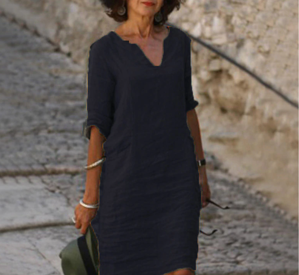 Vestido Verano Mujer – Elegante, Transpirable y Perfecto para Diario o Eventos