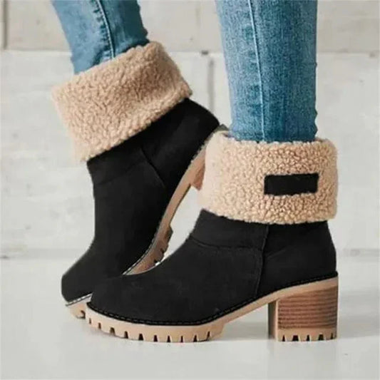 Botas de invierno mujer, modernas y confortables para uso diario