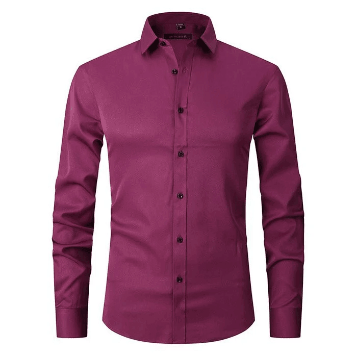 Camisa sin plancha hombre, moderna y cómoda para look profesional