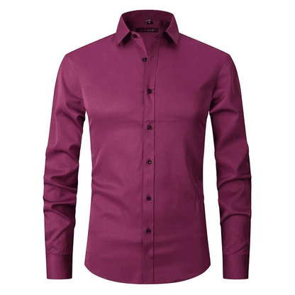 Camisa sin plancha hombre, moderna y cómoda para look profesional
