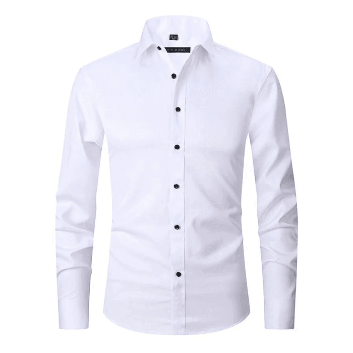 Camisa sin plancha hombre, moderna y cómoda para look profesional