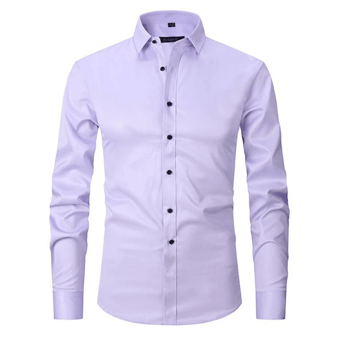 Camisa sin plancha hombre, moderna y cómoda para look profesional