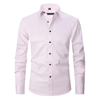 Camisa sin plancha hombre, moderna y cómoda para look profesional