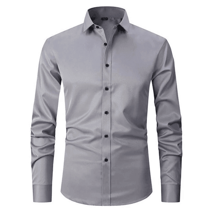 Camisa sin plancha hombre, moderna y cómoda para look profesional
