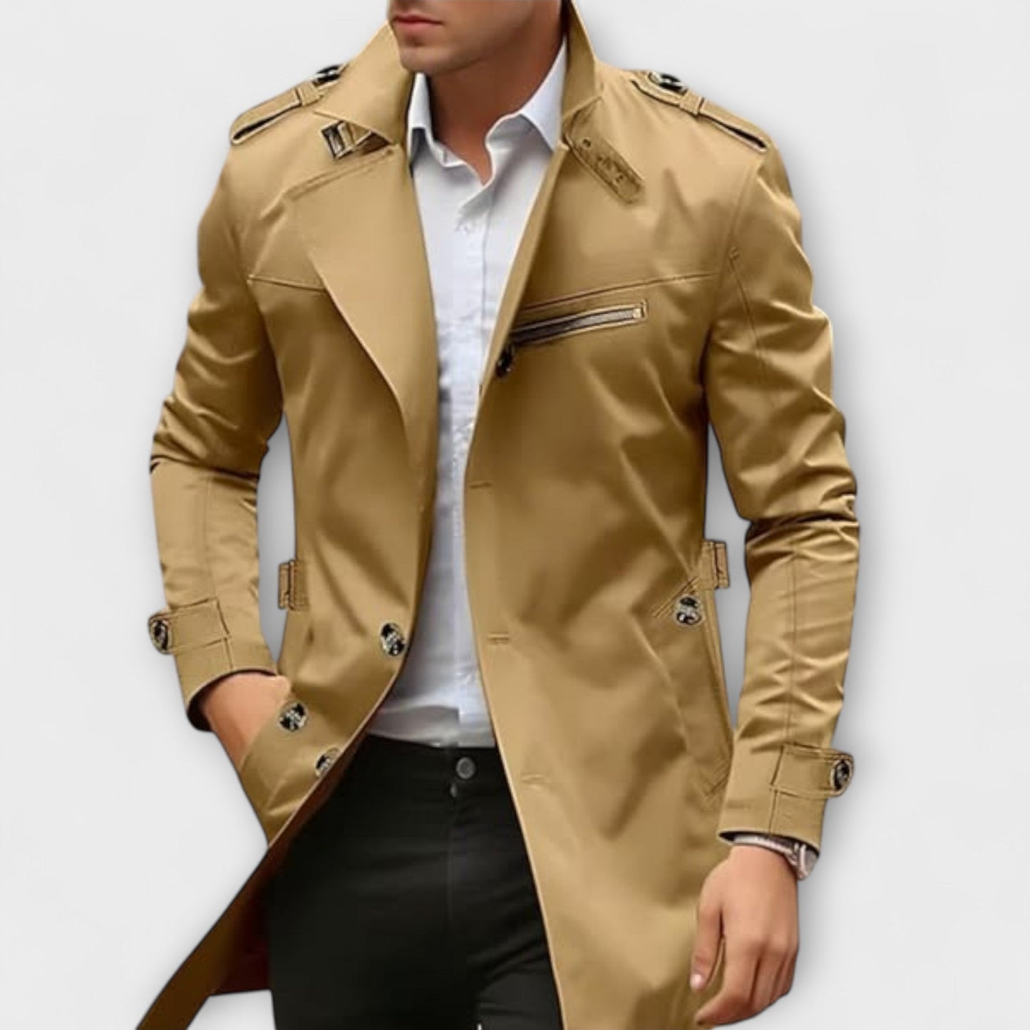 Chaqueta artesanal hombre elegante cómoda y moderna