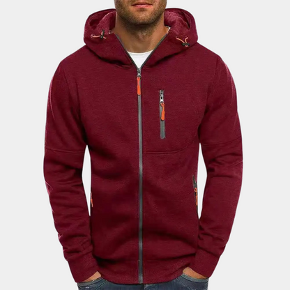 Hoodie masculino ligero, moderno y versátil para diario