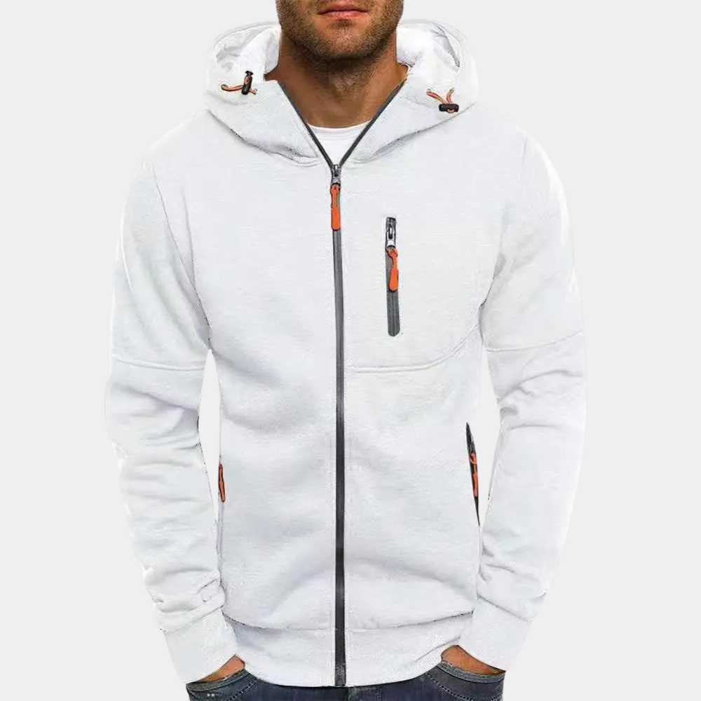 Hoodie masculino ligero, moderno y versátil para diario