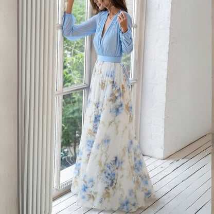 Ivy | Elegante maxivestido floral