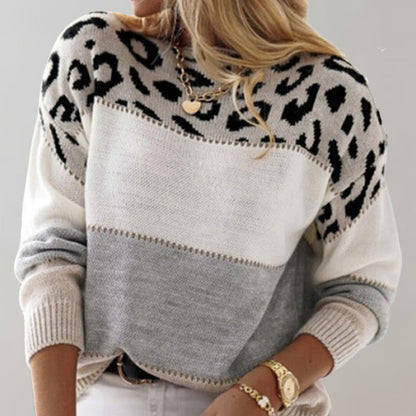 Sudadera mujer leopardo casual cómoda y con estilo moderno
