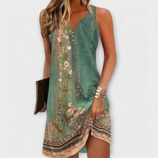 Vestido mujer elegante midi ligero y versátil casual chic