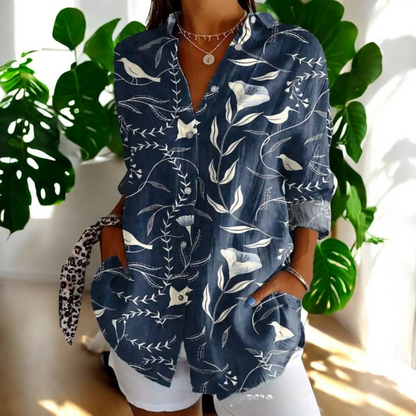 Blusa vintage elegante, moderna y perfecta